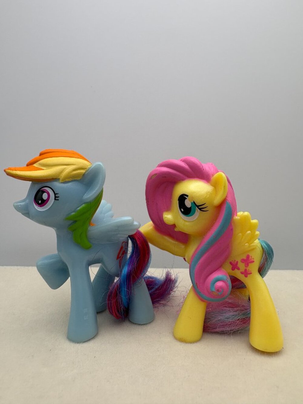 My Little Pony (MLP) McDonald's 2014 Rainbow Dash Fluttershy Lot (SKU:824TO)